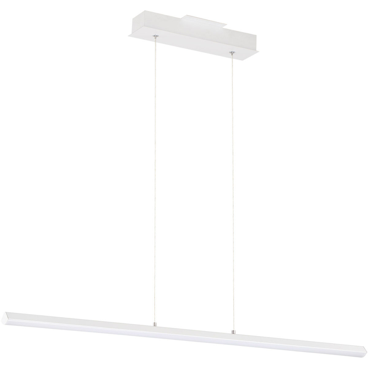 Float LED 36 inch Matte White Pendant Ceiling Light